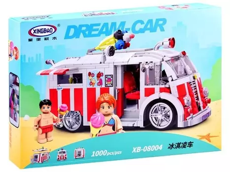 Технические блоки AUTO ICE CREAM PARTY 1000 шт ZA2966 Inna marka