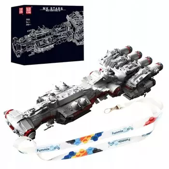 ТЕХНИЧЕСКИЕ БЛОКИ КОСМИЧЕСКИЙ КОРАБЛЬ TANTIVE IV 2905 эл. МОЛД КОРОЛЬ 21003 Mould King