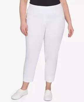 Технические брюки больших размеров до щиколотки Ruby Rd., белый