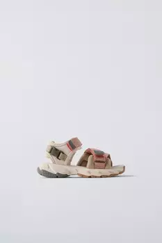 Технические сандалии ZARA, красный