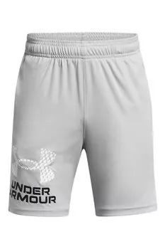 Технические шорты с логотипом Under Armour, серый