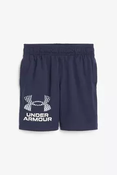 Технические шорты с логотипом Under Armour, синий