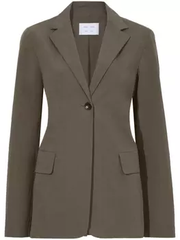 Технический костюмный блейзер Proenza Schouler White Label, коричневый