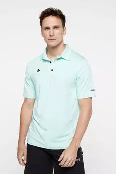 Техническое поло с короткими рукавами Izas, бледно-зеленый