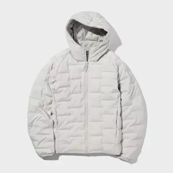 Технопарка UNIQLO пуховая, молочный