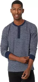 Тейт Ваффл Хенли Joe's Jeans, темно-синий