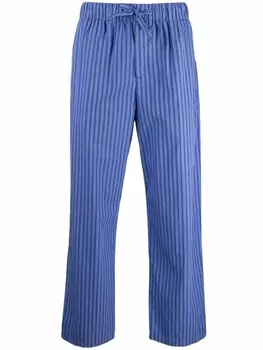 TEKLA пижамные брюки Verneuil в полоску, синий
