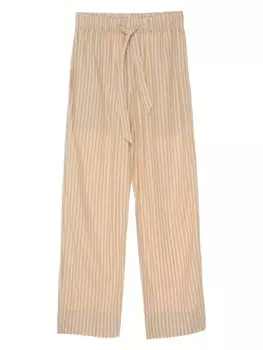 TEKLA пижамные брюки в полоску, серый