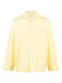 TEKLA поплиновая рубашка, желтый