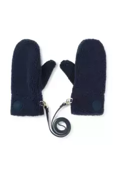 ТЕКСТИЛЬ перчатки Tous, темно-синий