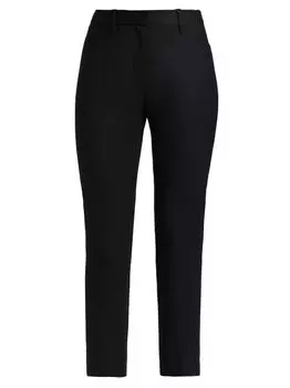 Тель-Авивские шерстяные брюки Nili Lotan, черный