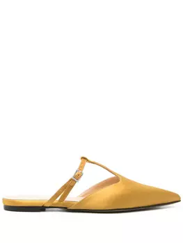 Tela атласные мюли, желтый