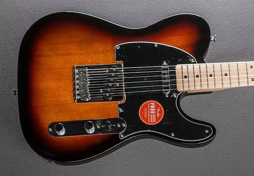 Telecaster серии Affinity - 3 цвета Sunburst с кленовым покрытием Squier Affinity Series Telecaster - w/Maple