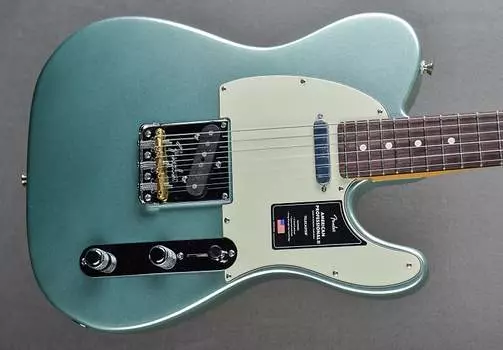 Телекастер American Professional II - Mystic Surf Green с палисандровым покрытием Fender American Professional II Telecaster - w/Rosewood
