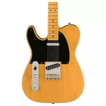 Телекастер Fender Lefty American Vintage II 1951, цвет ириски блондин с футляром Left-Handed American Vintage II 1951 Telecaster