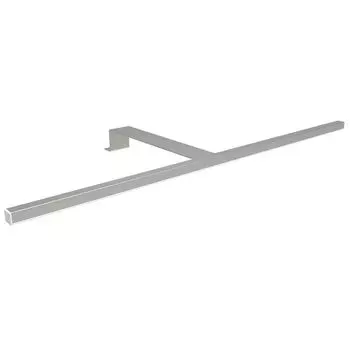 Теленок | Светодиодные накладные светильники НАБОР из 1-4 серебристо-серых светильников диаметром 600 мм для шкафов с раздвижными дверями kalb Material fr Mbel, серый