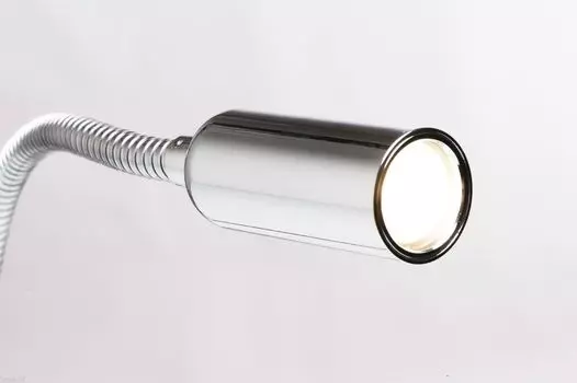 Теленок | Светодиодный светильник для кровати, 3 Вт, с регулируемой яркостью, теплый белый свет для чтения, прикроватная лампа на гибкой стойке, различные цвета kalb Material fr Mbel