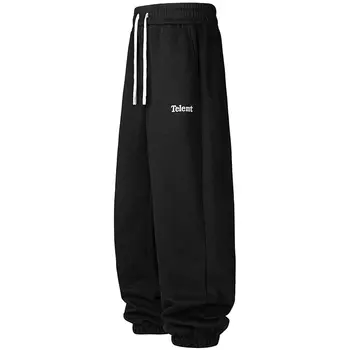 Telent Трикотажные спортивные штаны унисекс, Черный