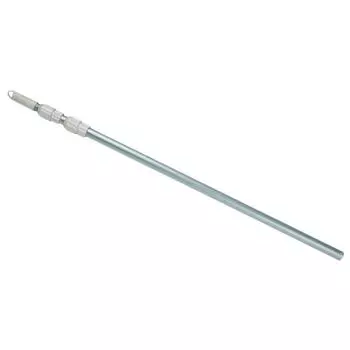 Телескопическая ручка Intex выдвижная 239 см серебристо-синяя, серый/синий/серебристый