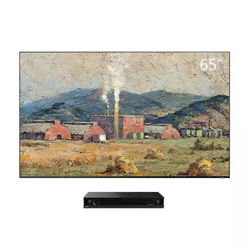 Телевизор Skyworth wallpaper TV 86Q53L, 86", 4К, DLED, 120 Гц, чёрный