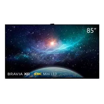 Телевизор SONY Bravia XR-85Z9K, 85", 8К, Mini LED, 120 Гц, титановый серебристый