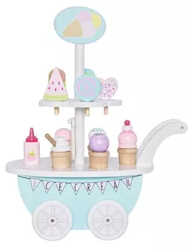 Тележка для мороженого на колесах JaBaDaBaDo