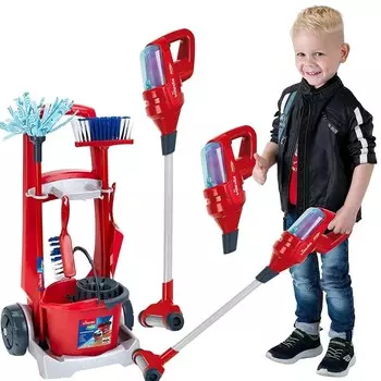 Тележка для уборки Vileda Klein с вертикальным пылесосом для детей