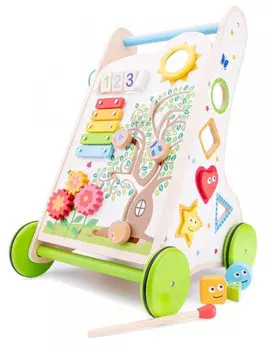 Тележка для занятий спортом 32 x 32 x 49 см, дерево TWM