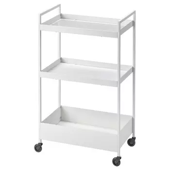 Тележка Ikea Nissafors, 50.5x30x83 см, белый