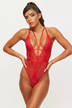 Тело без вырезов Obsession Ann Summers, красный
