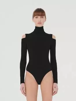 Тело с обнаженными плечами Wolford, черный