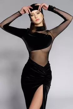 Тело с полупрозрачными участками Cactus The Brand, черный