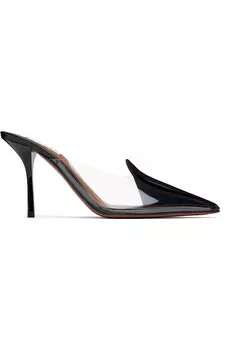 Телячья кожа 90 mules Alaa, цвет noir