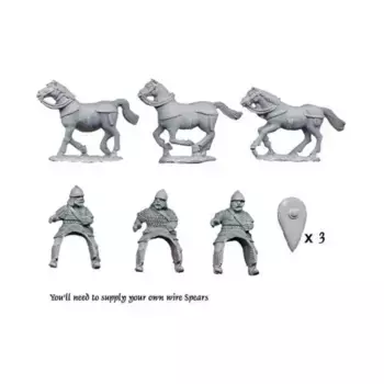 Тематические катафракты с Контосом, Historical Miniatures - Dark Ages - Byzantine (28mm) (Crusader Miniatures)