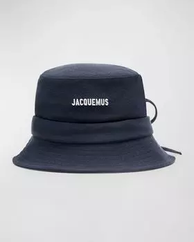 Темная джинсовая панама Le Bob Gadjo Jacquemus, цвет Dark Navy
