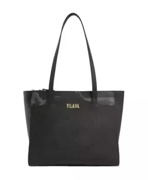 Темная сумка шоппер Urban со вставкой Geo Night Alviero Martini 1A Classe, черный