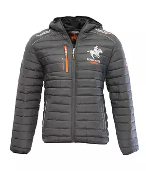 Темная зимняя куртка bryan Geographical Norway, серый