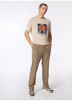 Темно-бежевые мужские брюки для активного отдыха с водоотталкивающей пропиткой D4SM-PNT3203 Discovery Expedition, темно-бежевый