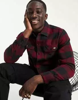 Темно-бордовая рубашка в клетку Dickies New Sacramento