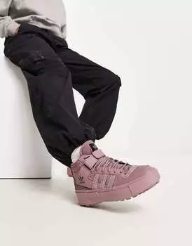 Темно-фиолетовые кроссовки adidas Originals Forum Bonega Mid