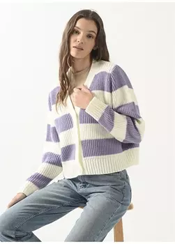 Темно-фиолетовый женский кардиган Aeropostale