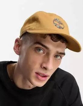 Темно-коричневая кепка с логотипом Timberland Camo Tree
