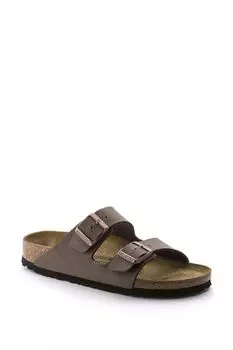 Темно-коричневые босоножки Arizona Birkenstock, коричневый