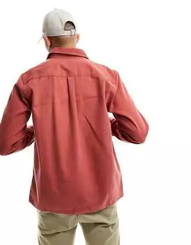 Темно-красная вельветовая рубашка Harry Brown