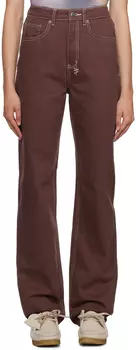 Темно-красные джинсы Playback Ksubi