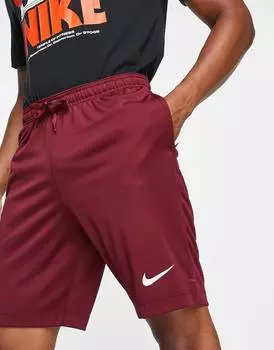 Темно-красные шорты Nike Football FC Libero Dri-FIT 10 дюймов