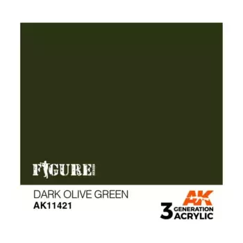 Темно-оливковый зеленый, 3rd Gen Acrylic - Figure Series