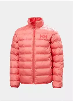Темно-розовое пальто для девочки HHA.41796 JR BRAND INSULATOR Helly Hansen, темно-розовый