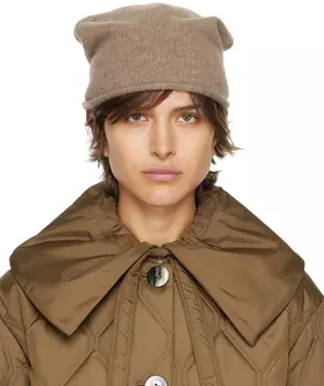 Темно-серая кашемировая шапка Filippa K