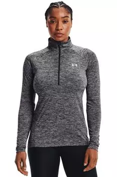 Темно-серая толстовка Tech Twist на молнии 1/2 Under Armour, серый